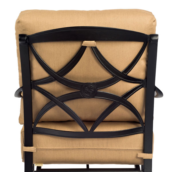 Wiltshire Cast Aluminum Loveseat by Woodard - Image 2